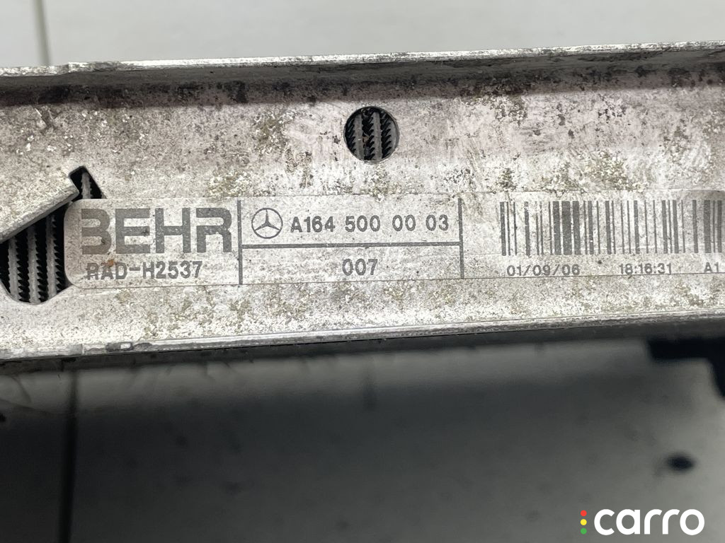 A1645000003, A1645001004, 1645000003, 1645001004 Радиатор (основной) Mercedes ML W164 2006г. - фото №4