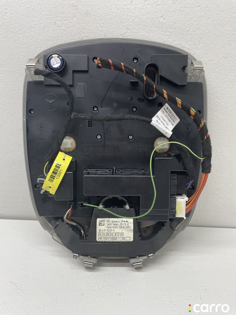 A2518206710, A1648201485, 1648201485, 2518206710 Фонарь салона (плафон) Mercedes R 2007г. - фото №2