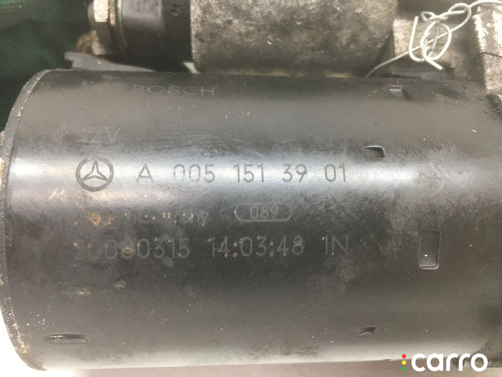 A0051513901, 0001107406, 0051513901 Стартер Mercedes C W203 2005г. - фото №2