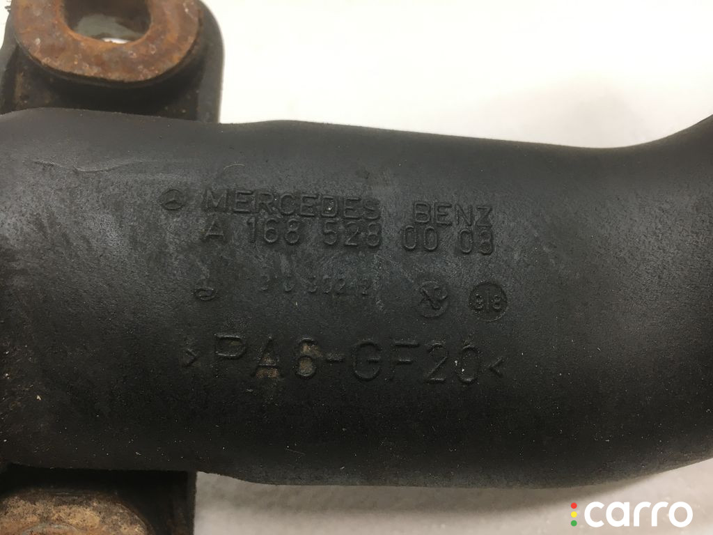 A1685280008, 1685280008, A1685200001, 1685200001 Патрубок интеркулера Mercedes A W168 2003г. - фото №3