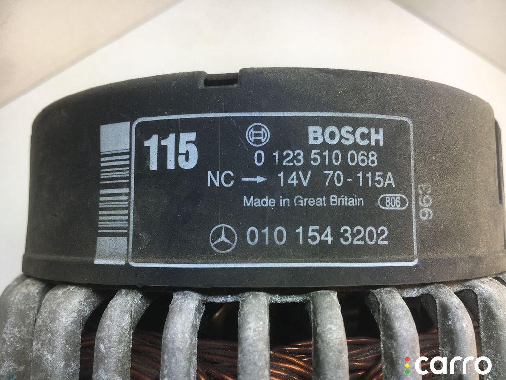 0101543202, 0123510068, A0101543202 Генератор Mercedes C W202 2000г. - фото №3