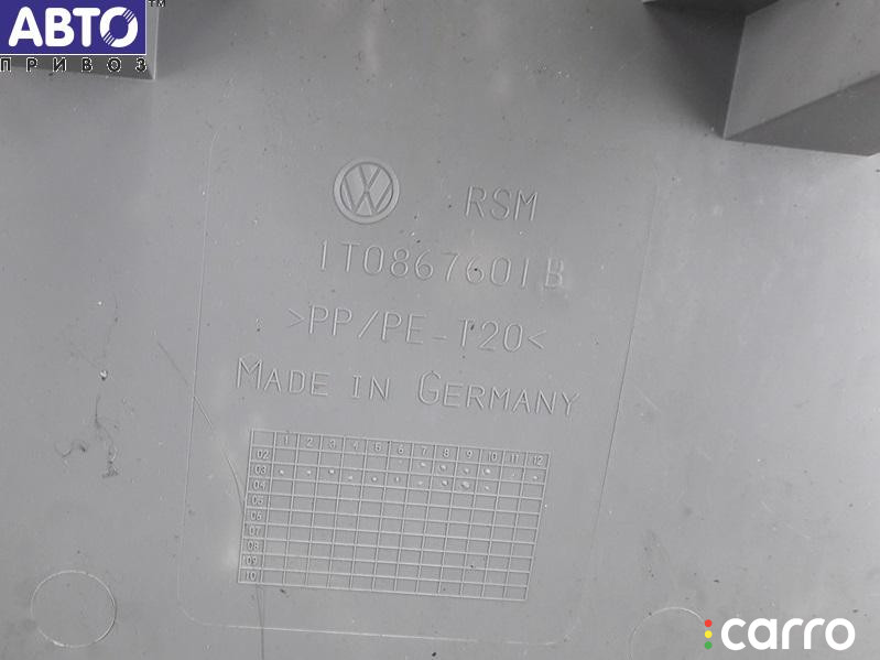 1T0867601B Обшивка крышки багажника Volkswagen Touran 2003г. - фото №3