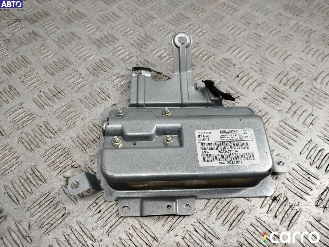 3424577 Подушка безопасности в дверь передняя левая BMW X3 E83 (2003-2010) 2006г. - фото №1