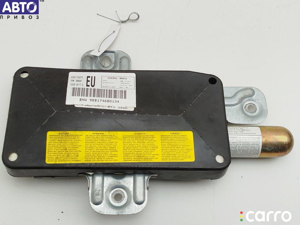 8217437 Подушка безопасности в дверь передняя левая BMW 3 E46 (1998-2006) 1999г. - фото №1