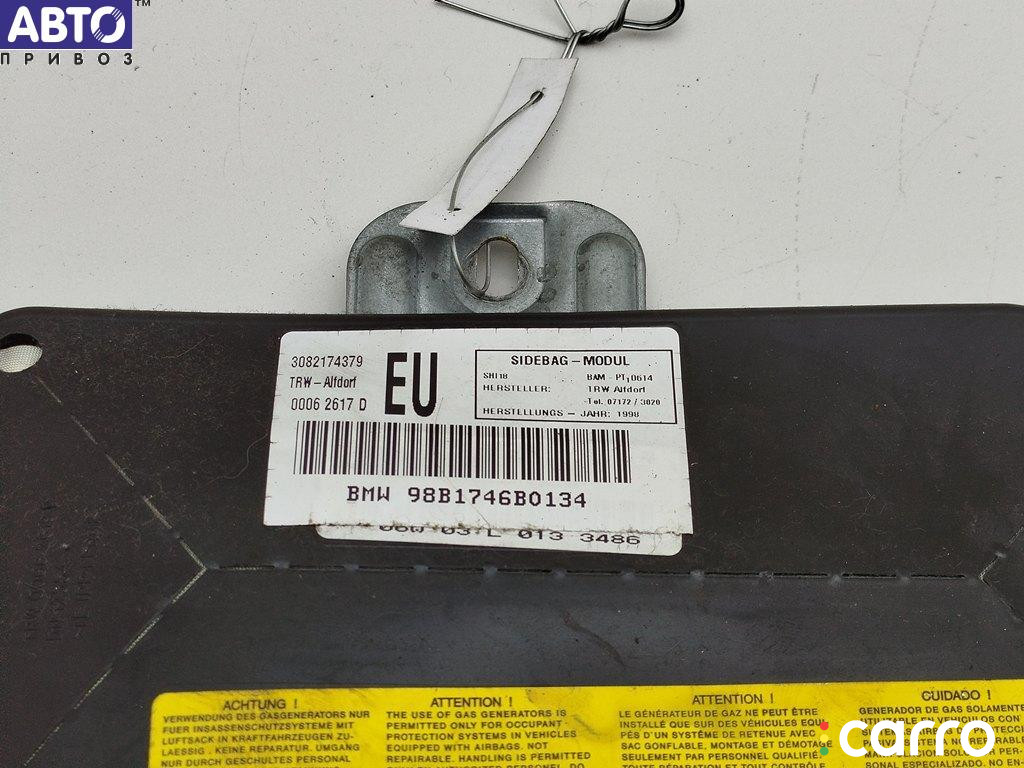 8217437 Подушка безопасности в дверь передняя левая BMW 3 E46 (1998-2006) 1999г. - фото №2