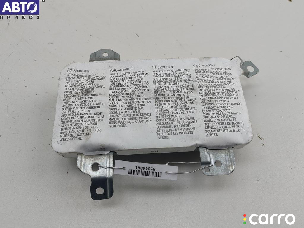 34342631601X Подушка безопасности в дверь передняя правая BMW X3 E83 (2003-2010) 2006г. - фото №3