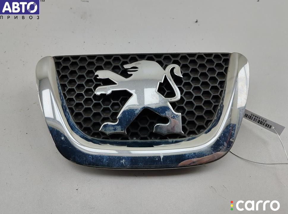9653466777 Эмблема Peugeot 307 2006г. - фото №1