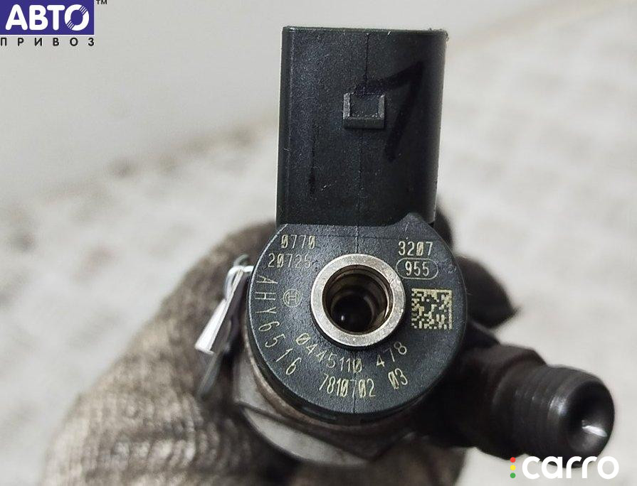 7810702 Форсунка топливная BMW 5 F10/F11/GT F07 2012г. - фото №2