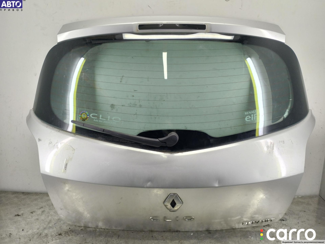 Крышка багажника (дверь задняя) Renault Clio 3 (2005-2012) 2006г. - фото №1