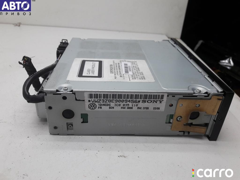 3C0035110 CD-чейнджер Volkswagen Passat B6 2005г. - фото №3