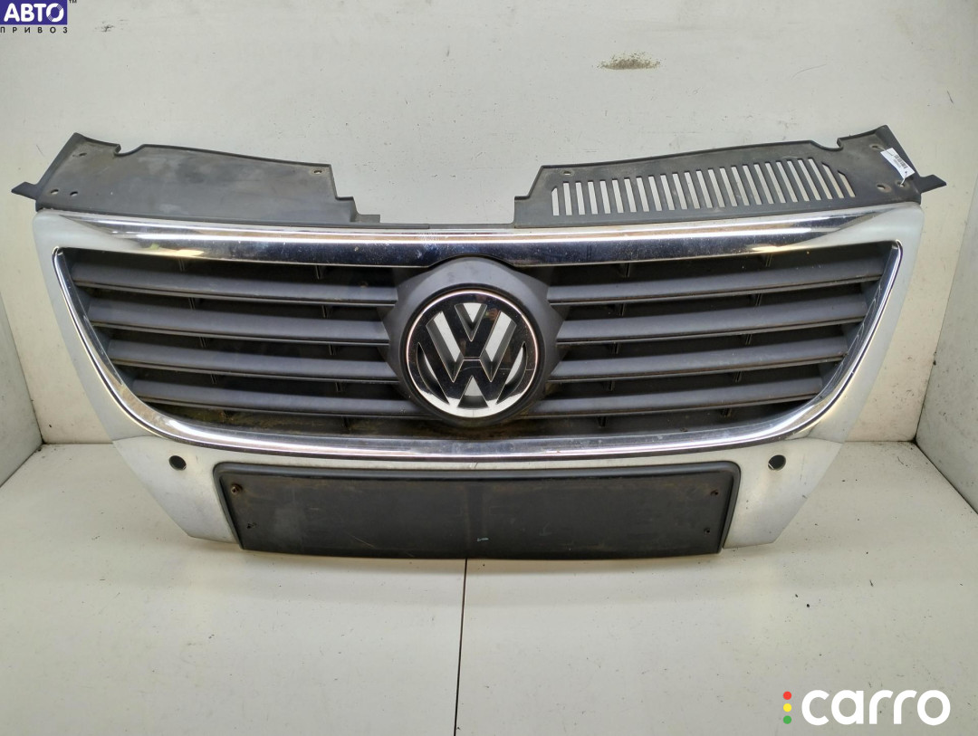 3C0853651B Решетка радиатора Volkswagen Passat B6 2009г. - фото №1