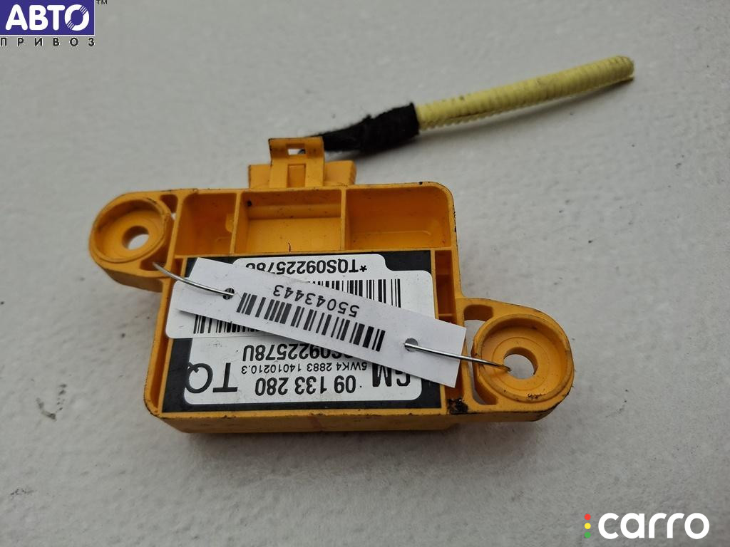 09133280 Датчик удара (Airbag) Opel Astra G 2001г. - фото №1