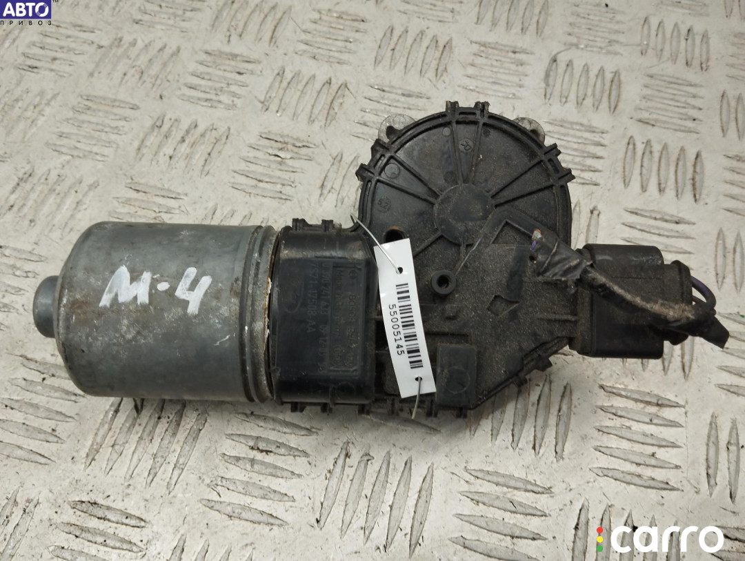 7S7117508AA Двигатель стеклоочистителя переднего (моторчик дворников) Ford Mondeo 4 (2007-2014) 2009г. - фото №1