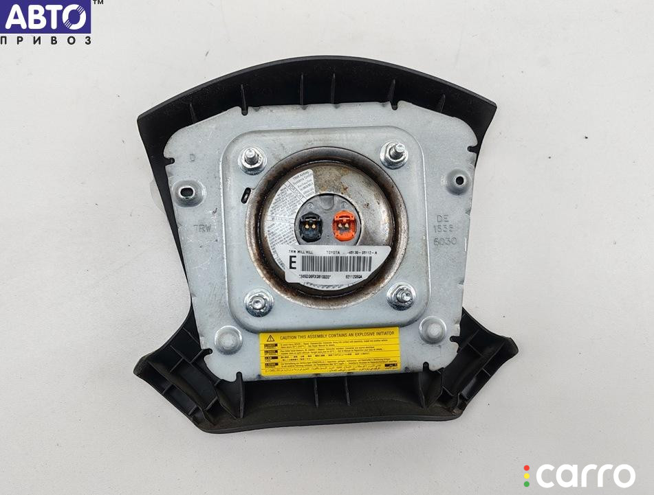 4513005112A Подушка безопасности (Airbag) водителя Toyota Avensis (2003-2008) 2006г. - фото №2