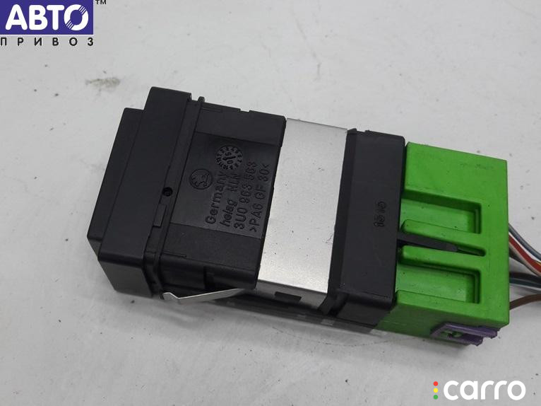 3U0963563 Кнопка обогрева сидений Skoda Superb mk1 (B5) 2006г. - фото №2