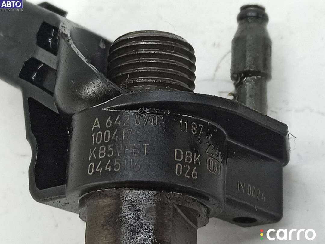 6420701187 Форсунка топливная Mercedes E W212 2010г. - фото №3