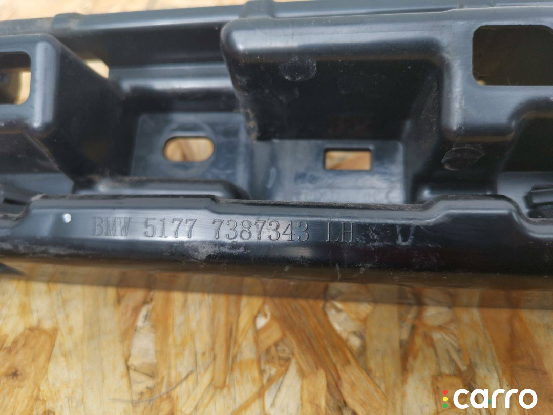 51777387343 Кронштейн накладки на порог левый BMW 5 G30/G31 2018г. - фото №3