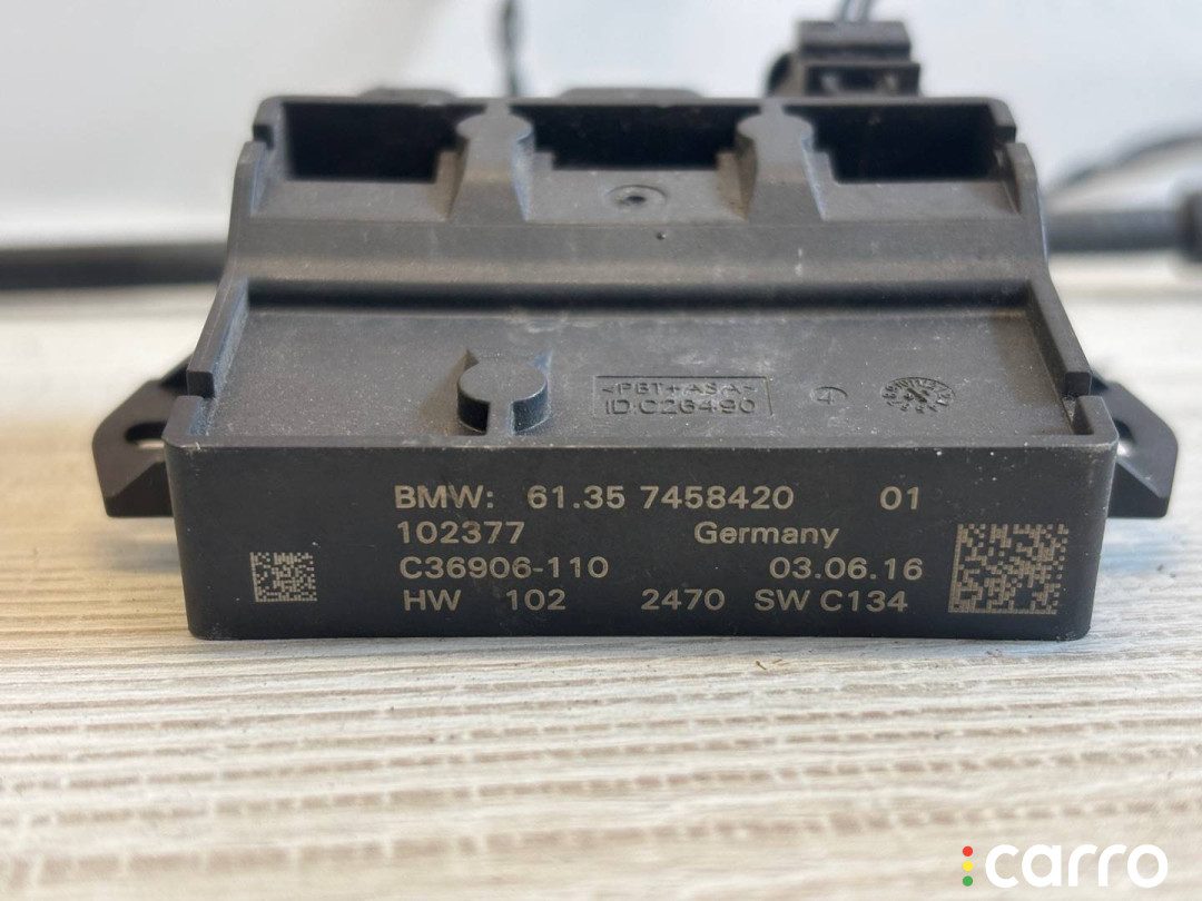 7458420, 7391043, 61357458420, 61357391043 Блок управления системы Комфортный доступ BMW M5 F10 2016г. - фото №2