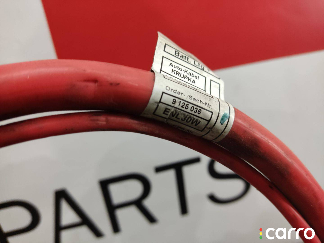 9125036 Плюсовой провод аккумулятора BMW 3 E90/E91/E92/E93 2012г. - фото №3