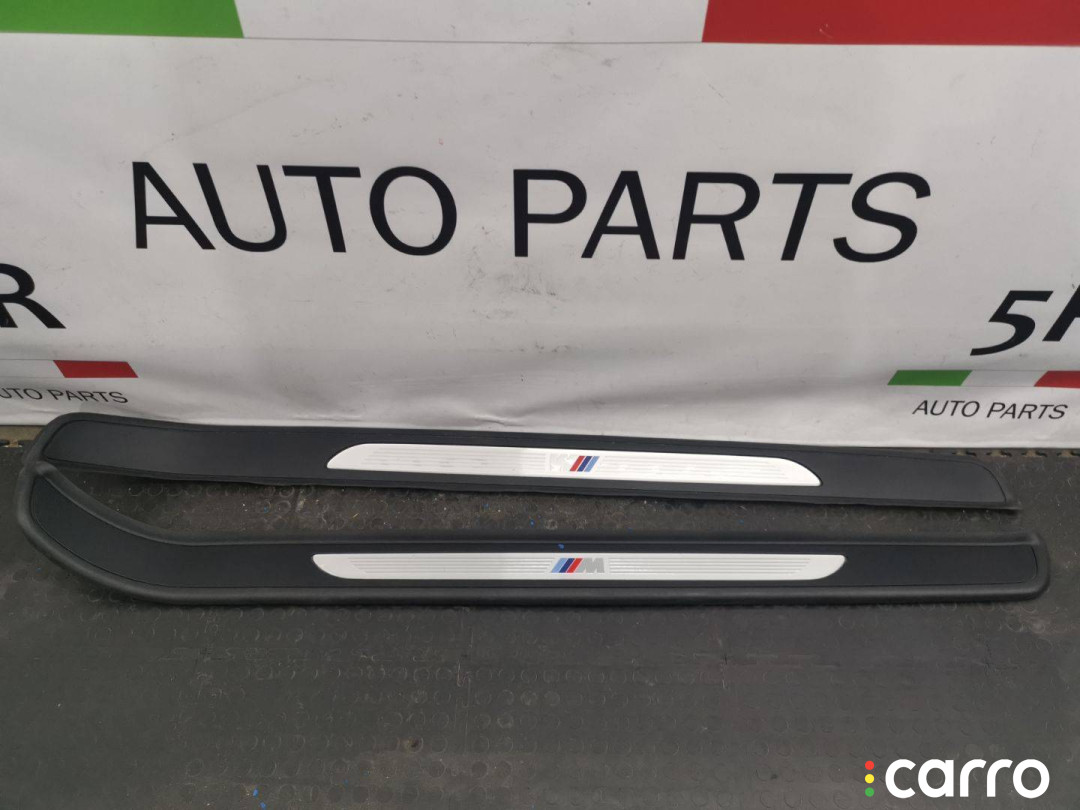 8044515 Накладка на порог внутренняя передняя правая BMW 3 E90/E91/E92/E93 2012г. - фото №1