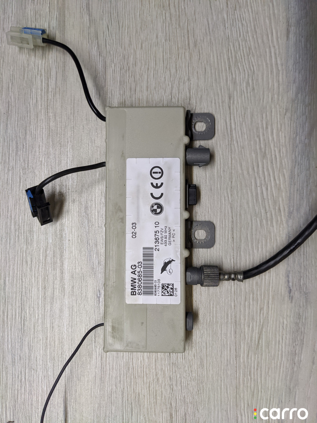 8380685, 6906082 Усилитель антенны BMW 5 E39 2003г. - фото №1