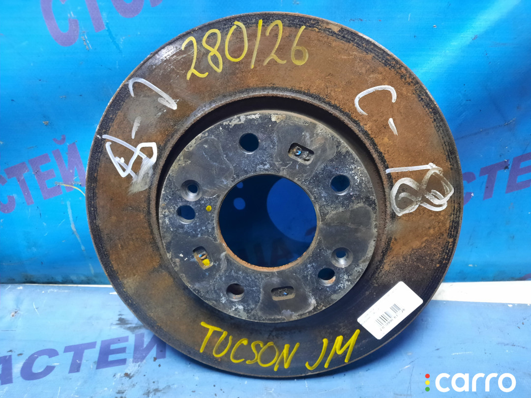 Диск тормозной HYUNDAI TUCSON - фото №1
