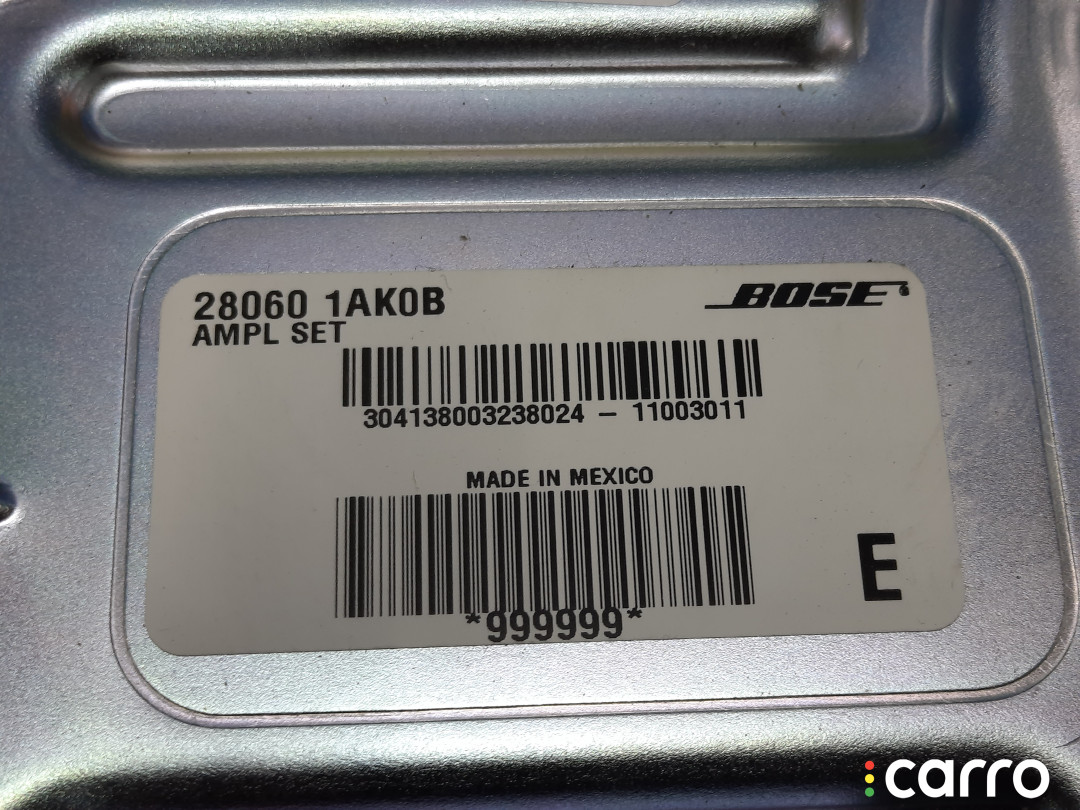 280601AK0B Усилитель магнитолы NISSAN MURANO - фото №1