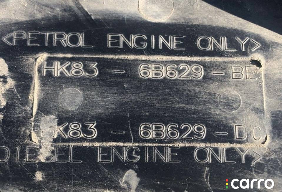 T4A12829, HK83-6B629-BE защита двигателя Land Rover Range Rover Velar 2020г. - фото №6