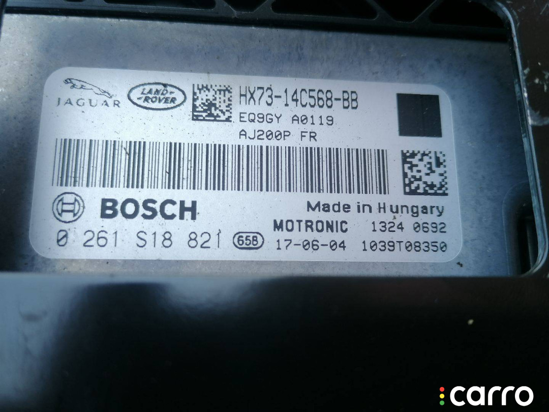 HX7314C568BB, LR090975, LR135917, T2R47887, T4N13811 Блок управления двигателем Jaguar F-Pace 2017г. - фото №3