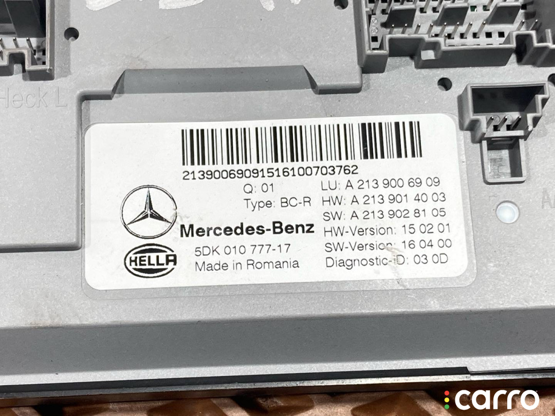 A2139006909 Блок SAM Mercedes-Benz E W213/S213/C238/A238 2017г. - фото №3