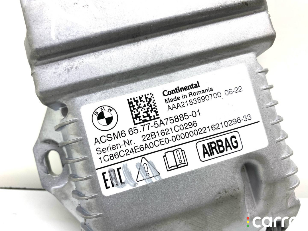 5A75885, 65775A75885 Блок AirBag BMW X1 U11 2022г. - фото №2