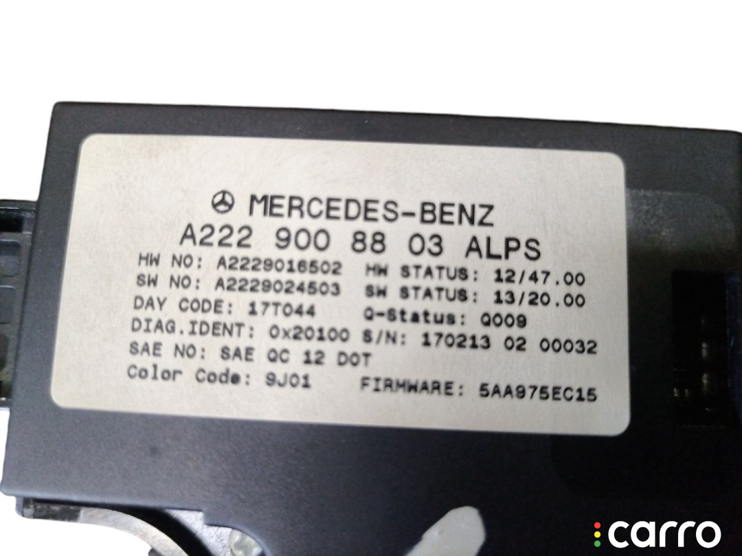 A2229008803 Джойстик управления мультимедиа Mercedes-Benz S W222/C217/A217 2017г. - фото №7