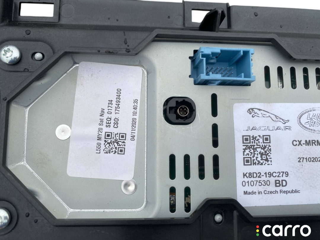 K8D2-19C279-BD, K8D2-19C279-BE, LR115406 монитор мультимедиа Land Rover Discovery Sport 2020г. - фото №3