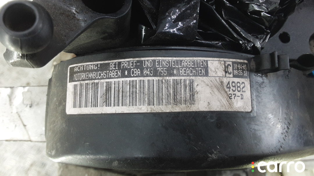 CBA, 03L100090 Двигатель дизельный VOLKSWAGEN PASSAT CC 2008г. - фото №9
