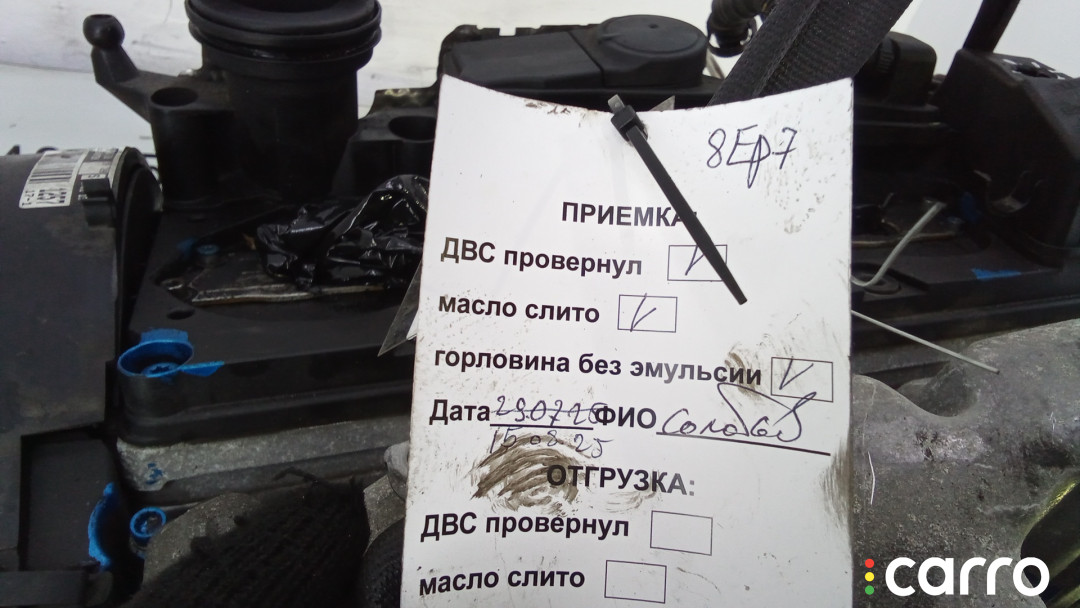 CBA, 03L100035, 03L100090 Двигатель дизельный VOLKSWAGEN PASSAT CC 2009г. - фото №11
