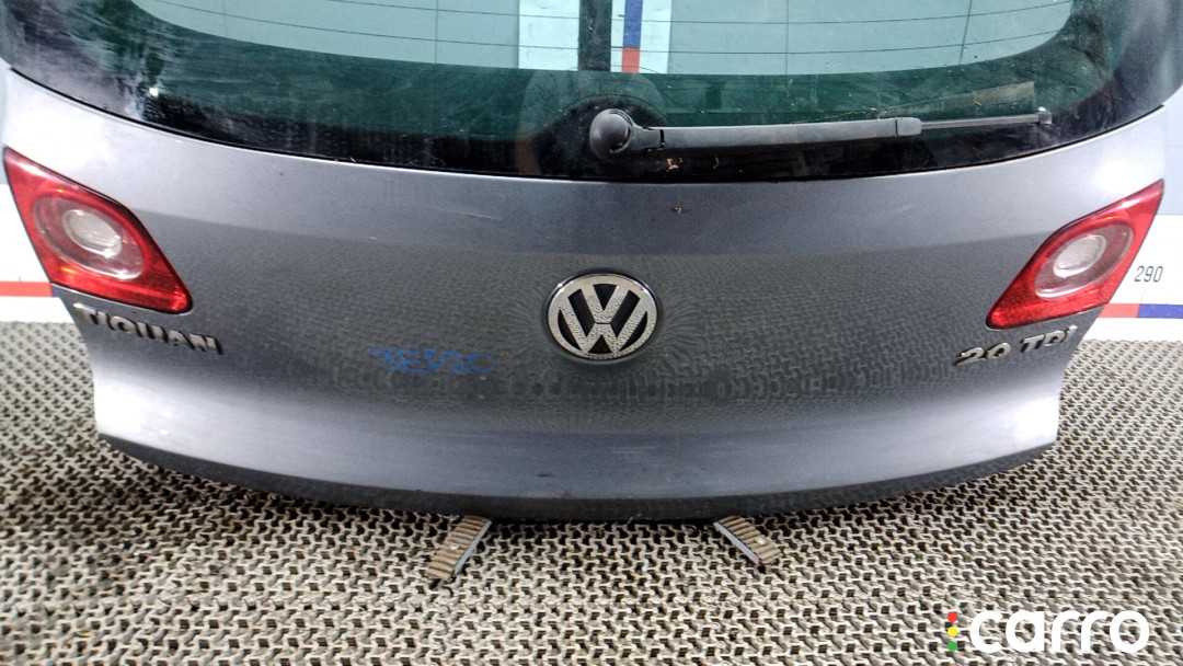 Дверь 3-5 VOLKSWAGEN TIGUAN 1 1 2010г. - фото №3