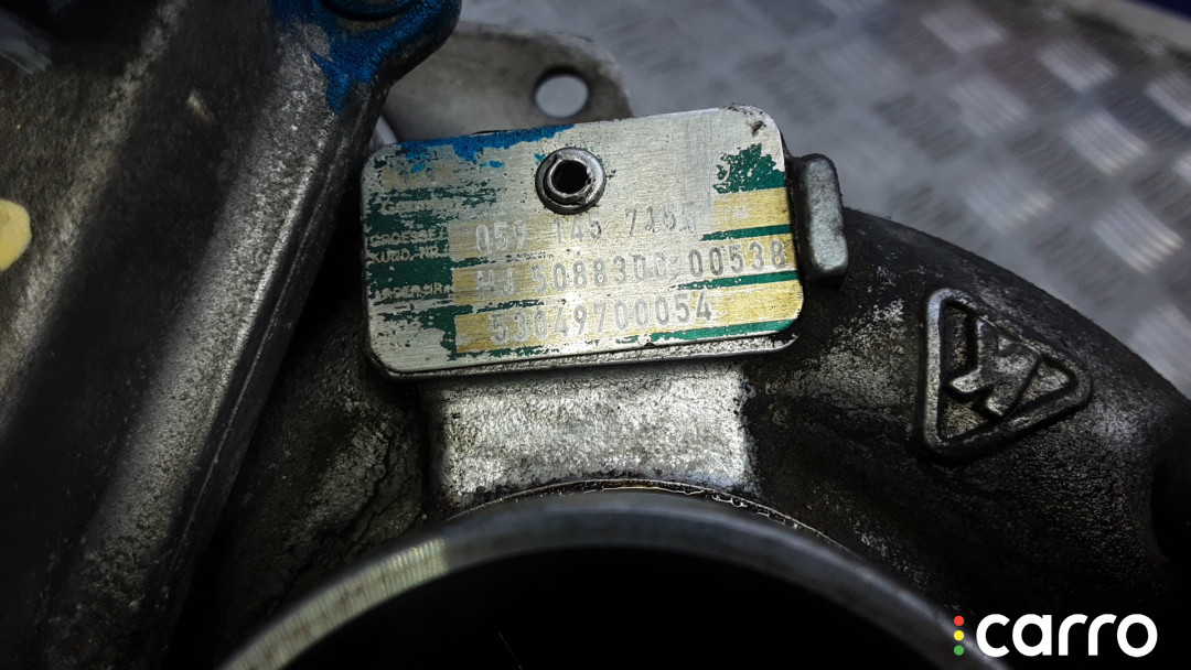 059145715F Турбина дизельная VOLKSWAGEN TOUAREG 7L 7L 2006г. - фото №8