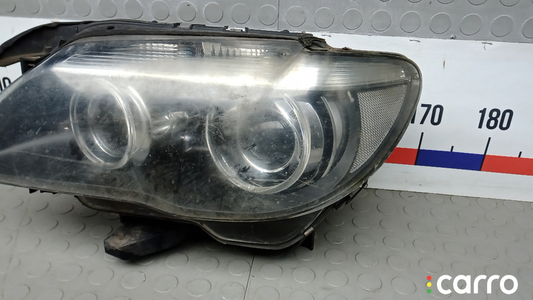 Фара левая BMW 7 E65 E65 2005г. - фото №3