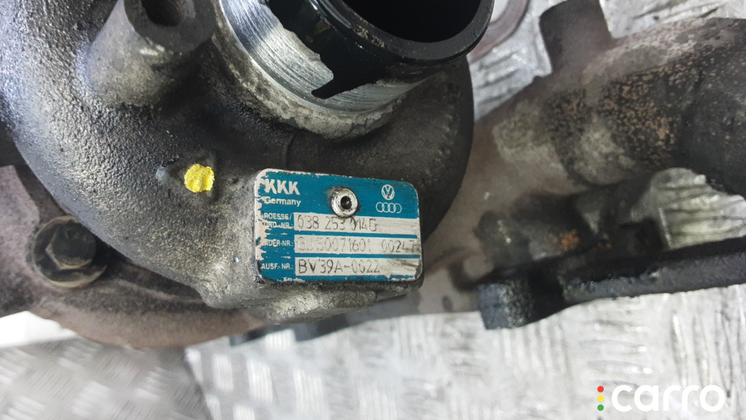 038253014G Турбина дизельная VOLKSWAGEN TOURAN (1T1, 1T2) (1T1, 1T2) 2005г. - фото №7