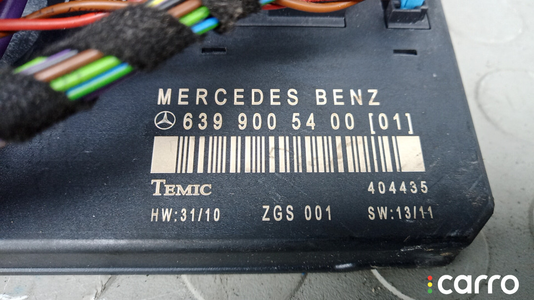 A6395450801 Блок SAM MERCEDES BENZ VITO W639 W639 2013г. - фото №5