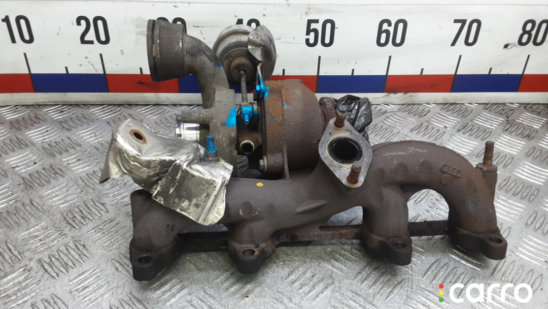 038253016RV110 Турбина дизельная VOLKSWAGEN TOURAN (1T1, 1T2) (1T1, 1T2) 2005г. - фото №1