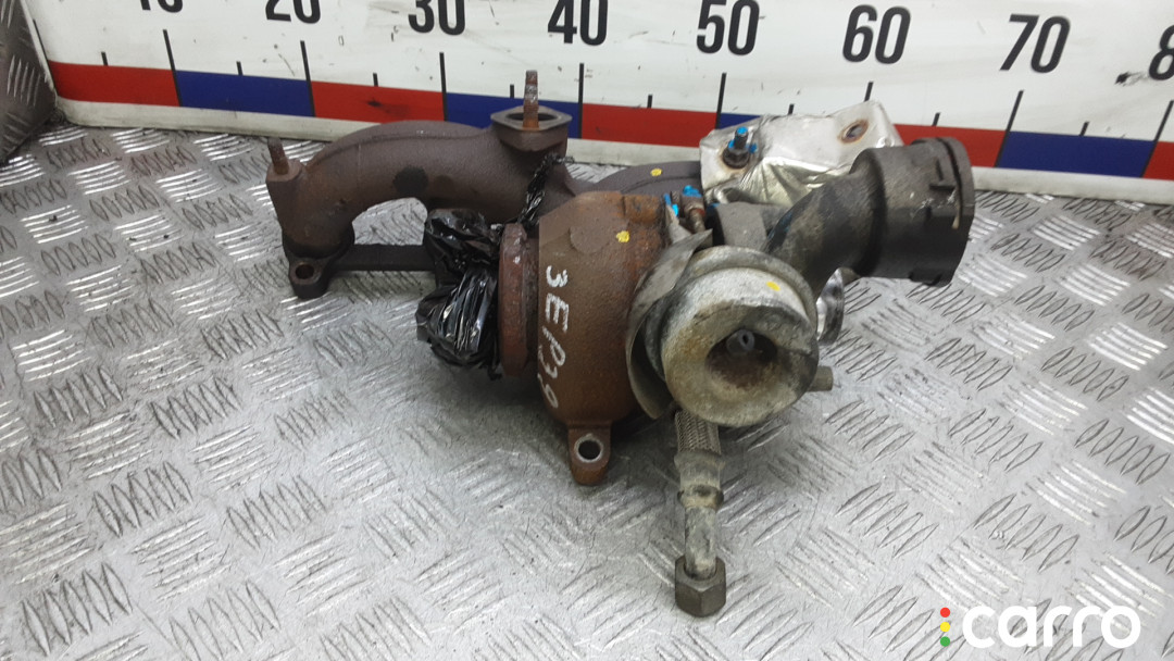 038253016RV110 Турбина дизельная VOLKSWAGEN TOURAN (1T1, 1T2) (1T1, 1T2) 2005г. - фото №3