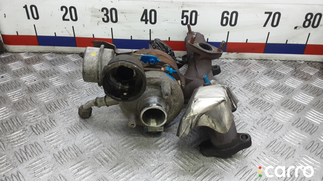 038253016RV110 Турбина дизельная VOLKSWAGEN TOURAN (1T1, 1T2) (1T1, 1T2) 2005г. - фото №4