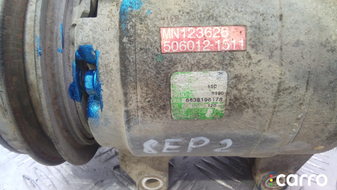 MN123626 Компрессор кондиционера дизельный MITSUBISHI L200 K4T K4T 2006г. - фото №5