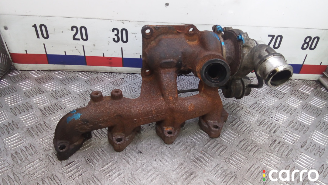 6K682AB Турбина дизельная FORD TRANSIT CONNECT 1 1 2007г. - фото №3