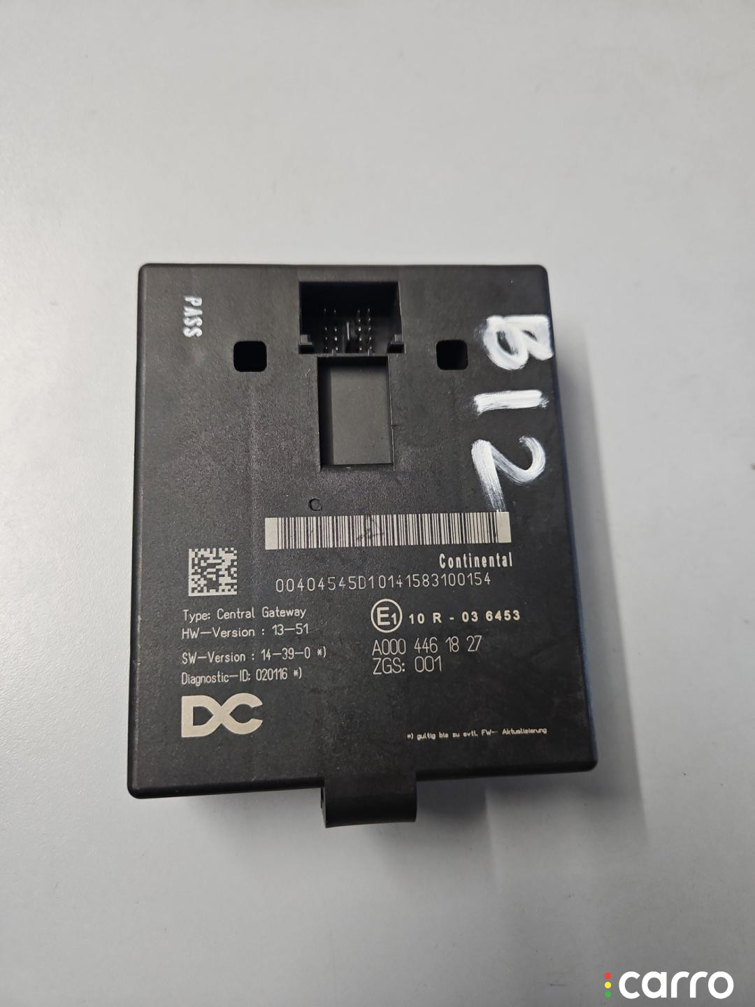 A0004461427, A0004461527, A0004461627, A0004461727, A0004461827, A0004461927 блок управления ZGW Mercedes-Benz Actros 4 (MP4) 2015г. - фото №1