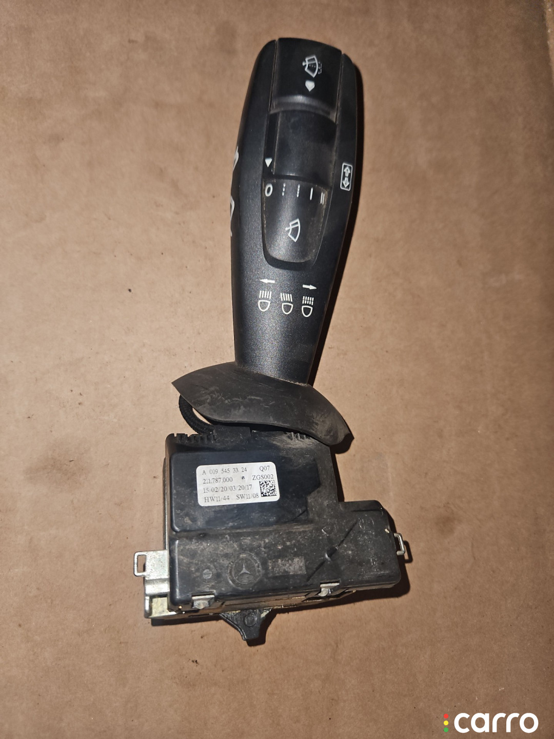 A0095451824, A0095453324, A0095455124 переключатель подрулевой (стрекоза) Mercedes-Benz Actros 4 (MP4) 2015г. - фото №1