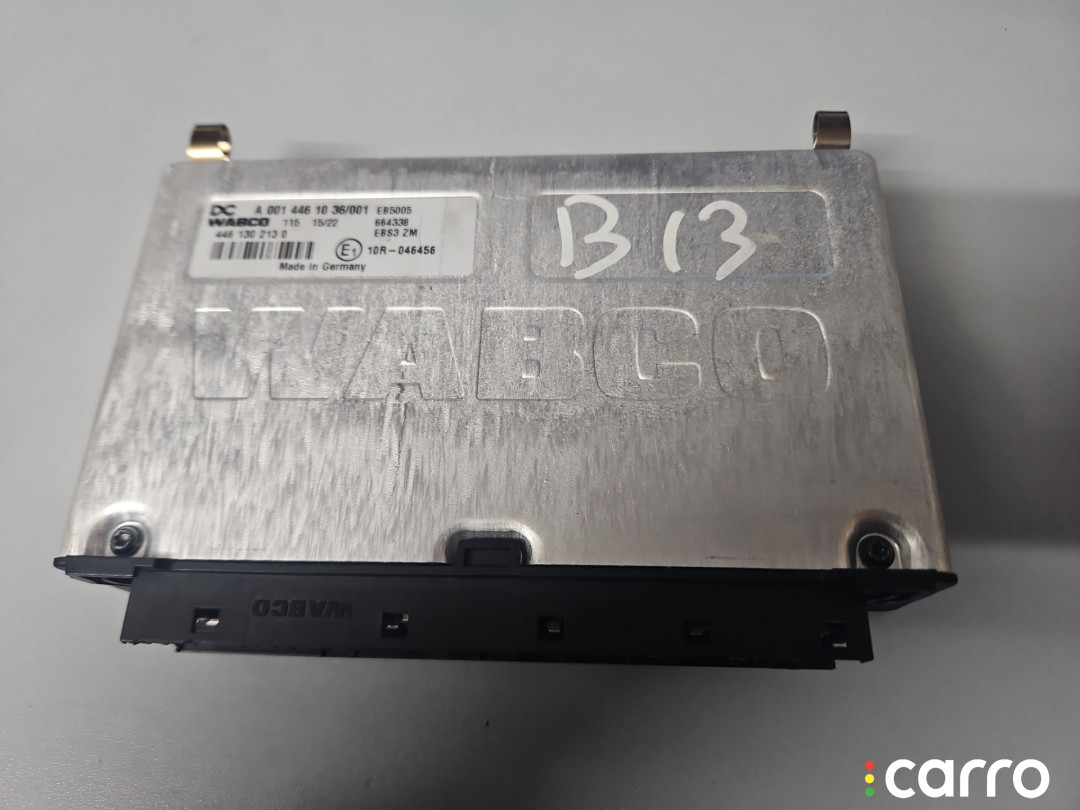 A0004469836, A0004469936, A0014460536, A0014461036, 4461302120, 4461302130 блок управления EBS Mercedes-Benz Actros 4 (MP4) 2016г. - фото №1