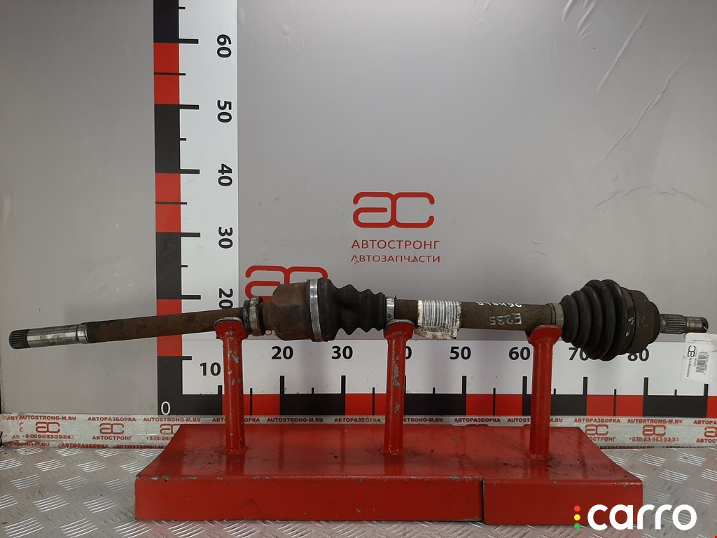 9812781280, 9637117880 Полуось передняя правая (приводной вал, ШРУС) Citroen C4 2007г. - фото №1