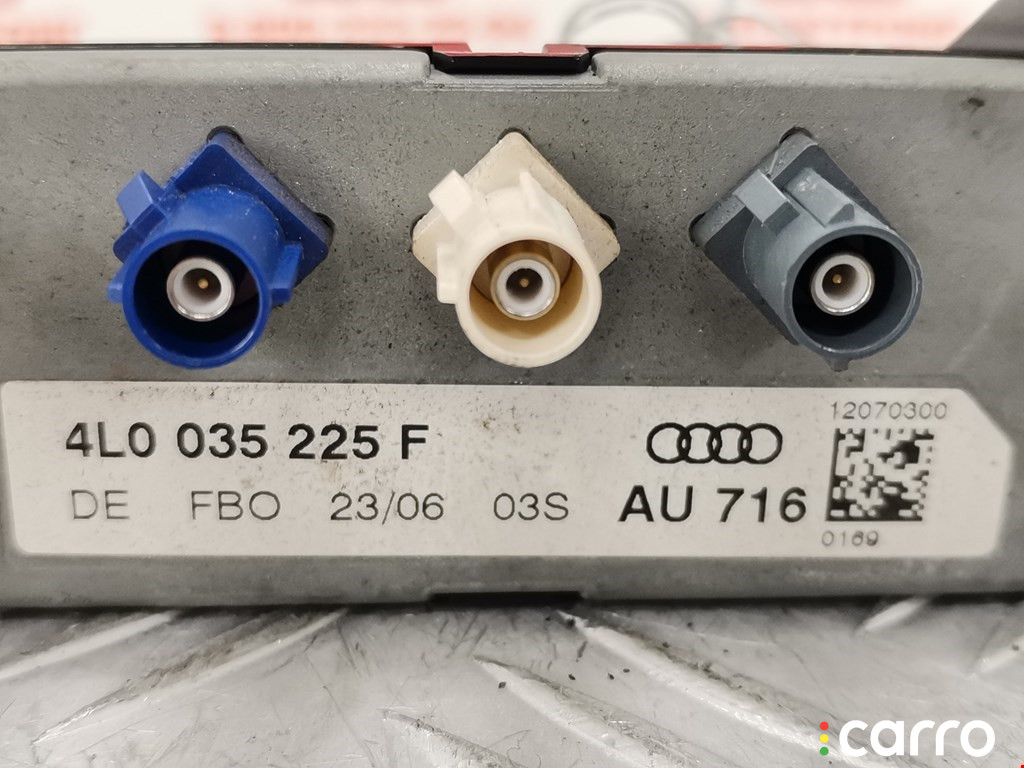4L0035225F, 4L0035225E Усилитель антенны Audi Q7 2006г. - фото №2
